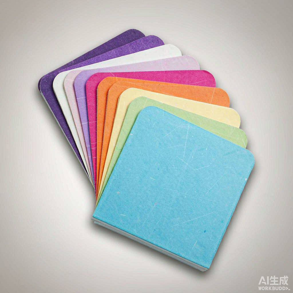 墨趣文具 彩色便利贴 便签纸 76&times;76mm